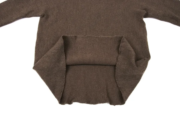 ISSEY MIYAKE HaaT Wool Nylon Mock Neck Knit Top K-174437_007