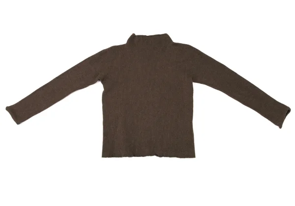 ISSEY MIYAKE HaaT Wool Nylon Mock Neck Knit Top K-174437_008