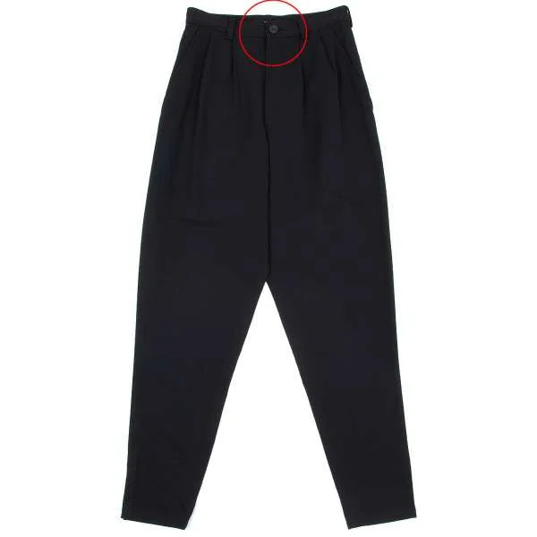 ワイズY's 1Bウールギャバショートセットアップスーツ 紺S位