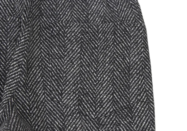 ISSEY MIYAKE me Cotton Herringbone Print Easy Pants K-174442_007