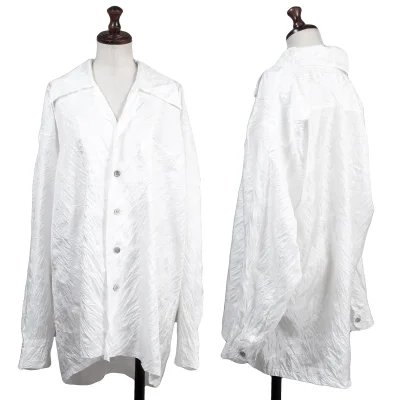 ISSEY MIYAKE Poly Wrinkled Shirt