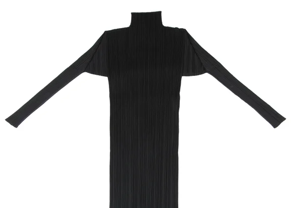 PLEATS PLEASE High-neck Long Dress K-174447_003