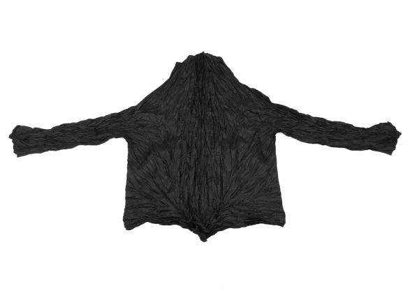 ISSEY MIYAKE Wrinkled Pleats High-neck Top K-174452_002