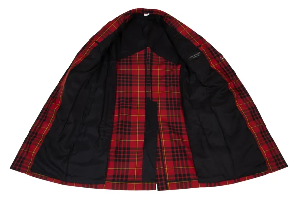 COMME des GARCONS HOMME PLUS Docking Logo Print Long Jacket K-174458_016