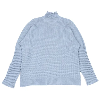 HOMME PLISSE ISSEY MIYAKE Poly Cotton Rustic High Neck Knit