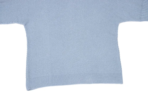 HOMME PLISSE ISSEY MIYAKE Poly Cotton Rustic High Neck Knit K-174459_010
