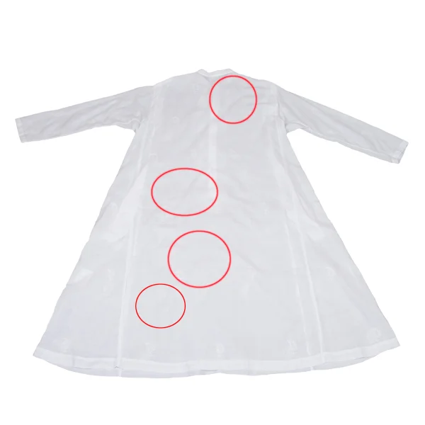 ASHA BY MDS Embroidered Pullover Band Collar Shirt Dress K-174461_013