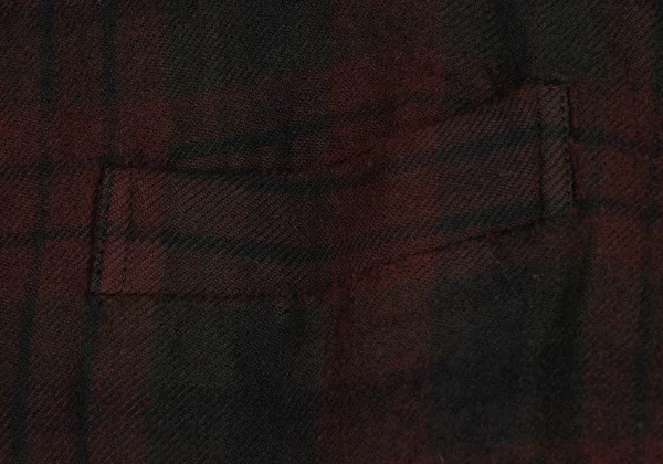 COMME des GARCONS HOMME PLUS EVER GREEN Dyed Switching Check Jacket K-174464_006