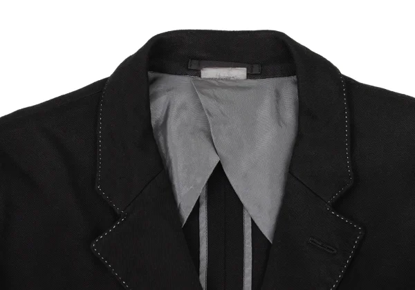 COMME des GARCONS HOMME PLUS Dyed Rayon Blend Stitch Jacket K-174466_003