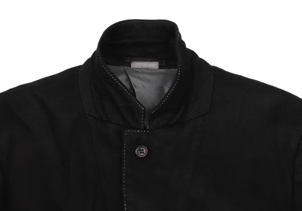 COMME des GARCONS HOMME PLUS Dyed Rayon Blend Stitch Jacket K-174466_006