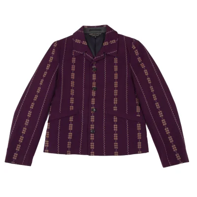 COMME des GARCONS HOMME PLUS Embroidered Docking Lock Jacket