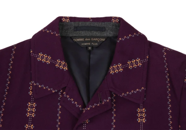 COMME des GARCONS HOMME PLUS Embroidered Docking Lock Jacket K-174468_003
