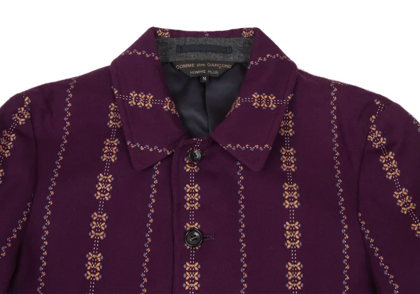 COMME des GARCONS HOMME PLUS Embroidered Docking Lock Jacket K-174468_006