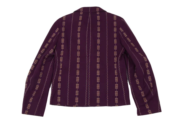 COMME des GARCONS HOMME PLUS Embroidered Docking Lock Jacket K-174468_015