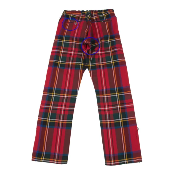COMME des GARCONS HOMME PLUS Check Switching Docking Rock Pants K-174470_012