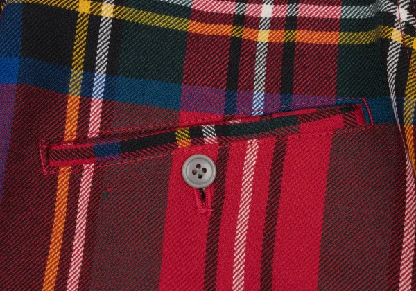 COMME des GARCONS HOMME PLUS Check Switching Docking Rock Pants K-174470_015
