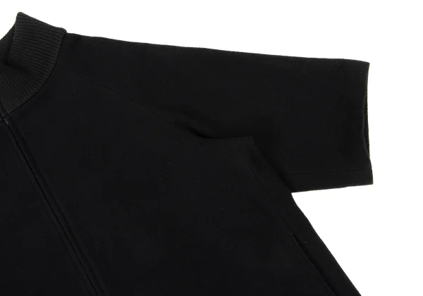 Y's Wool Rib Neck Raglan Zip Coat K-174484_006