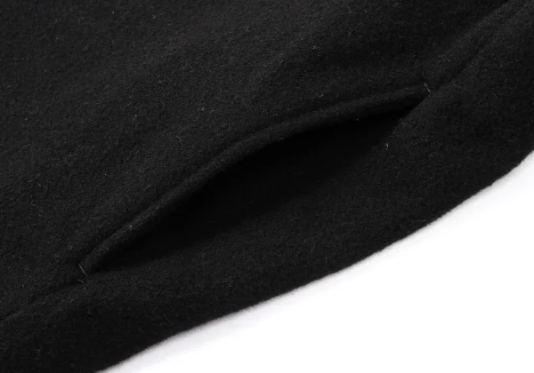 Y's Wool Rib Neck Raglan Zip Coat K-174484_010
