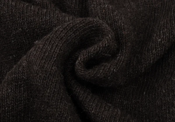 Y's Front Stripe Layered Wool Knit Cardigan K-174489_014