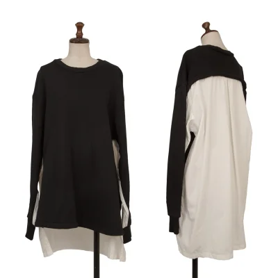 Y's Cotton Shirt Docking Sweat
