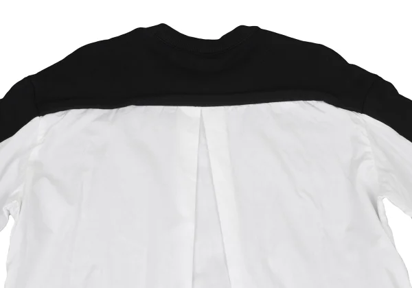 Y's Cotton Shirt Docking Sweat K-174492_010
