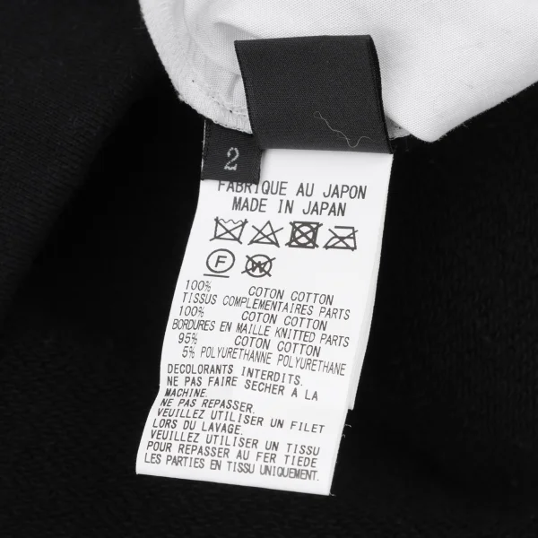 Y's Cotton Shirt Docking Sweat K-174492_013