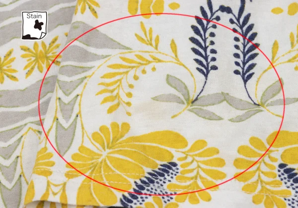 Plantation Floral Print Paneling Top K-174496_008