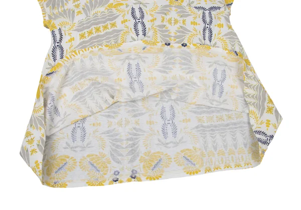 Plantation Floral Print Paneling Top K-174496_009