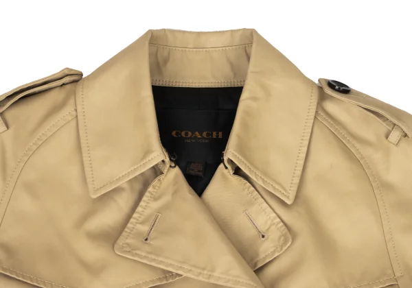 COACH Cotton poly Short Trench Coat K-174497_005