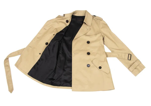 COACH Cotton poly Short Trench Coat K-174497_014