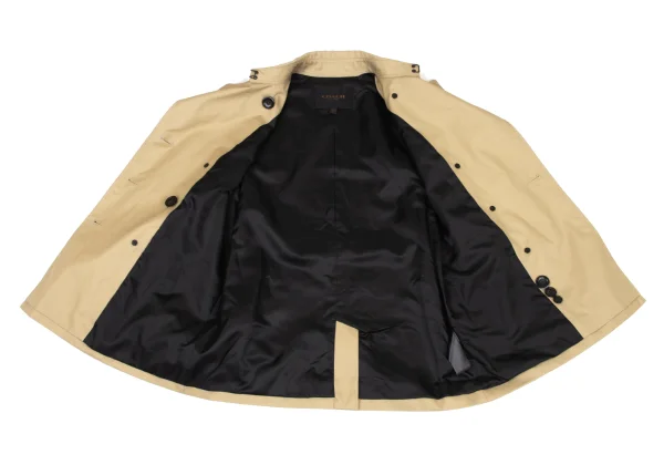 COACH Cotton poly Short Trench Coat K-174497_015