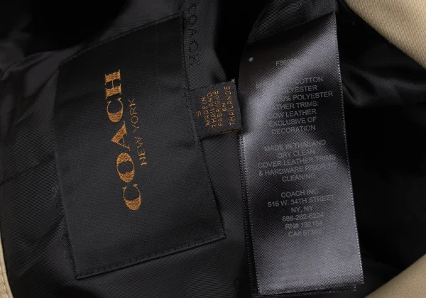 COACH Cotton poly Short Trench Coat K-174497_020
