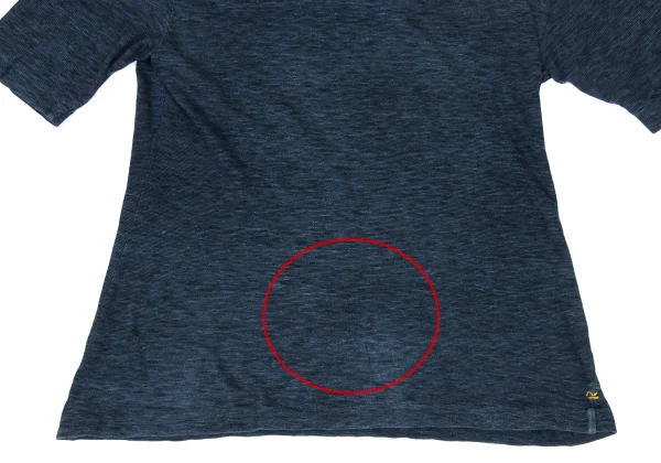45rpm 45R Indigo Dyed Bead Button T-Shirt K-174504_007