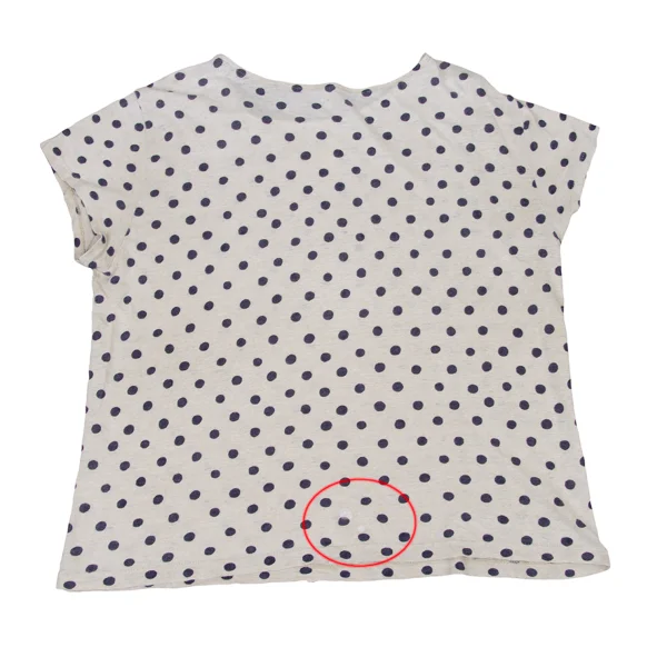 45rpm 45R Polka Dot Print T-shirt K-174505_011