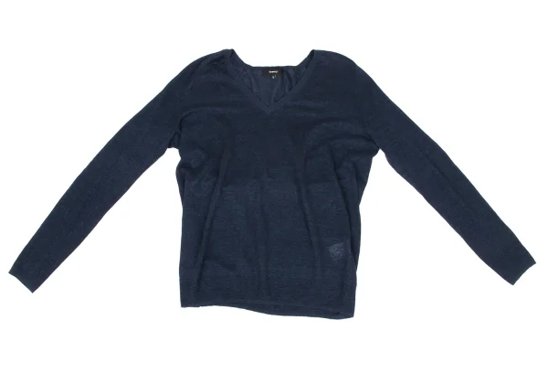 Theory Linen Rayon V-Neck Knit Top K-174506_002