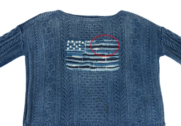 POLO RALPH LAUREN Stars and Stripes Jacquard Cable-Knit Sweater K-174507_003