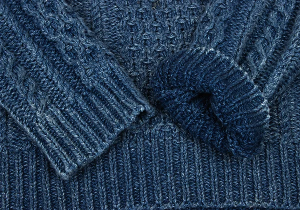POLO RALPH LAUREN Stars and Stripes Jacquard Cable-Knit Sweater K-174507_009