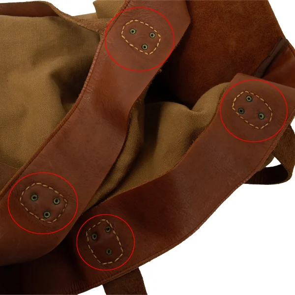 45rpm 45R Leather Switching Canvas Tote Bag K-174508_015