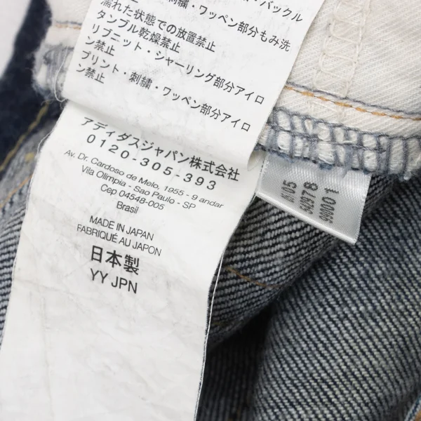 Y-3 Logo Line Print Slim Jeans K-174509_019