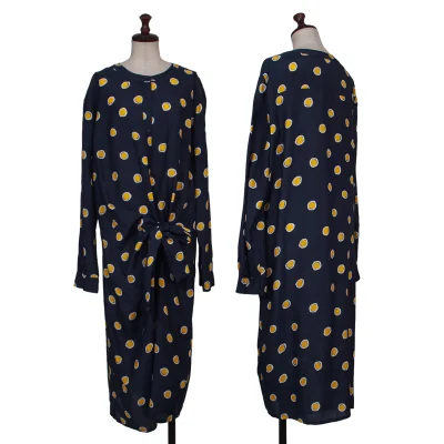 MAX&Co Hand-Paint Dot Print Dress