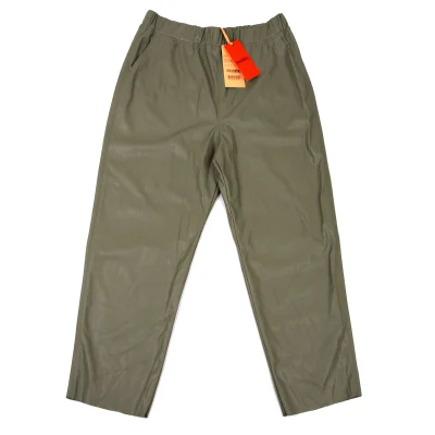 MAX&Co Faux Leather Easy Pants