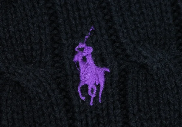 Ralph Lauren Pony Embroidery Cotton Cable Knit Sweater K-174514_006
