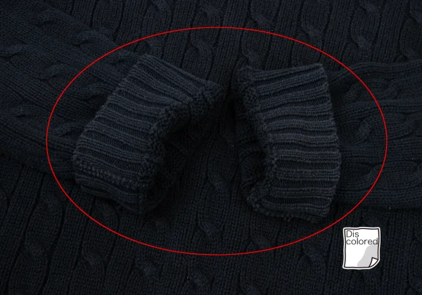 Ralph Lauren Pony Embroidery Cotton Cable Knit Sweater K-174514_009