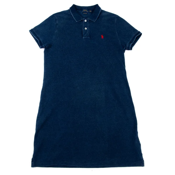 POLO RALPH LAUREN Pony Embroidery Cotton Polo Dress K-174515_002
