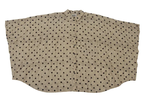 DIESEL Dot print Dolman Poncho Blouse K-174516_002