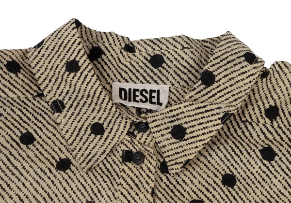 DIESEL Dot print Dolman Poncho Blouse K-174516_005