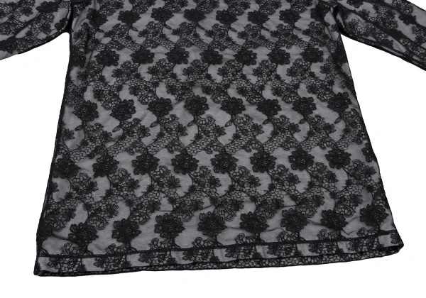 Jean Paul GAULTIER HOMME Floral Lace Switching Top K-174518_007