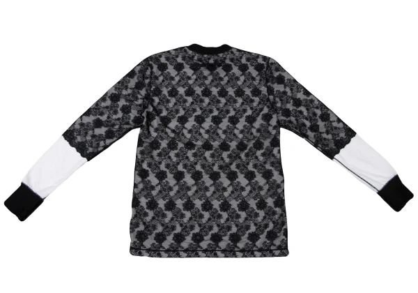 Jean Paul GAULTIER HOMME Floral Lace Switching Top K-174518_009
