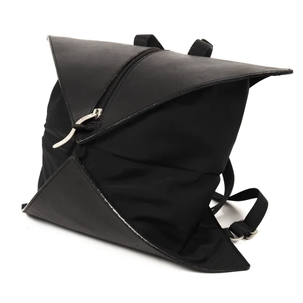 ISSEY MIYAKE Foldable Box-design Shoulder Bag Black  K-174527_001