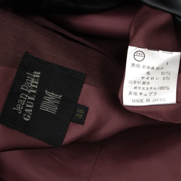 Jean Paul GAULTIER HOMME Wool Blend Pinstripe Vest K-174529_016